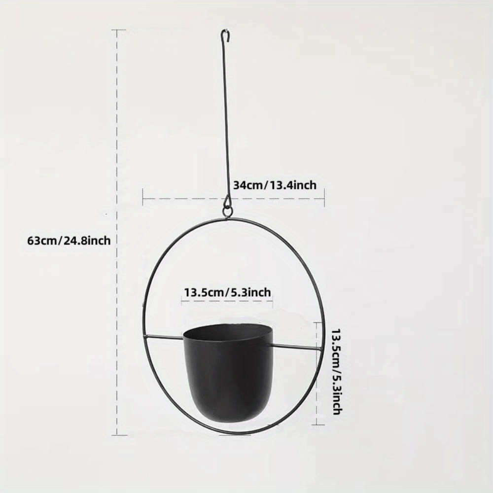 Balkon-Hängeblumentopf-Dekoration