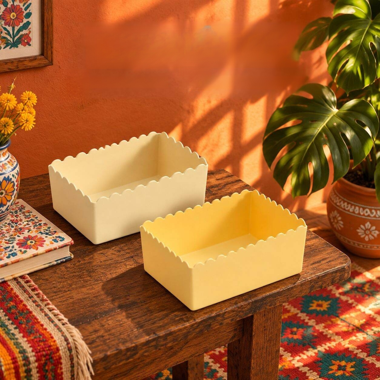 Caja de almacenamiento fácil de limpiar, adecuada para baños