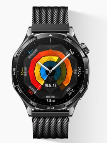 Schwarz (Mesh-Armband)