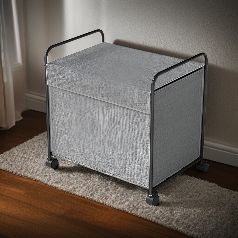 多機能可動式汚れた衣類バスケットリビングルームベッドルーム大型収納ボックスオックスフォード布子供用おもちゃ収納ボックス