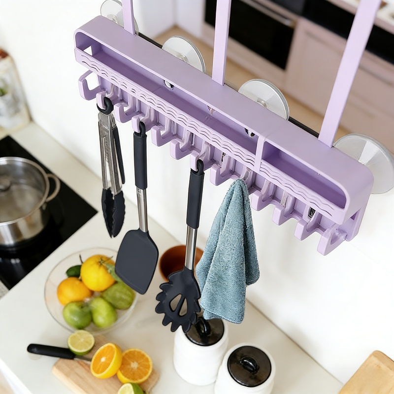Konyhai szilikon fali tároló, multifunkcionális kalaptartó