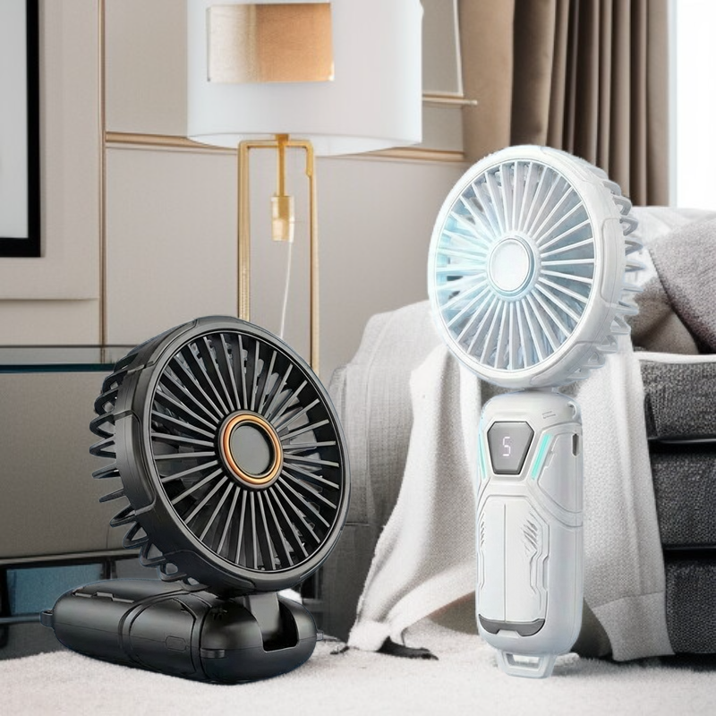 携帯折りたたみデスクファン