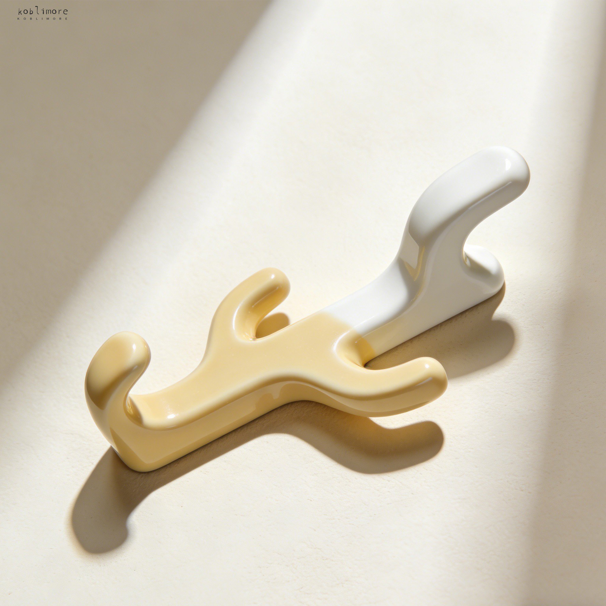 Durable metal key holders mounted on wall