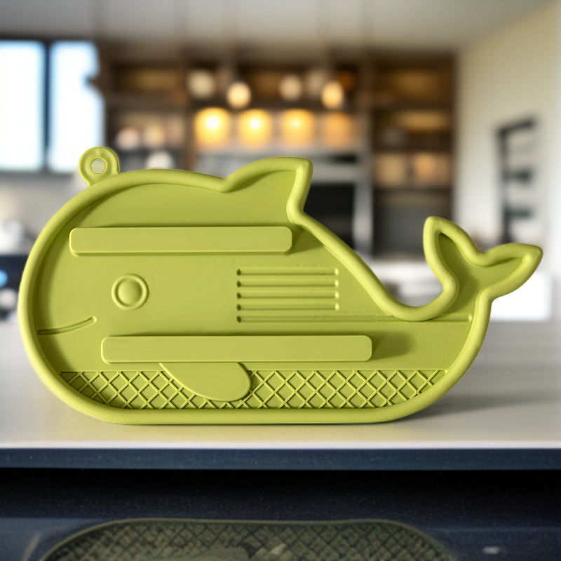 キッチンリトルホエール鍋蓋ラック配置パッド