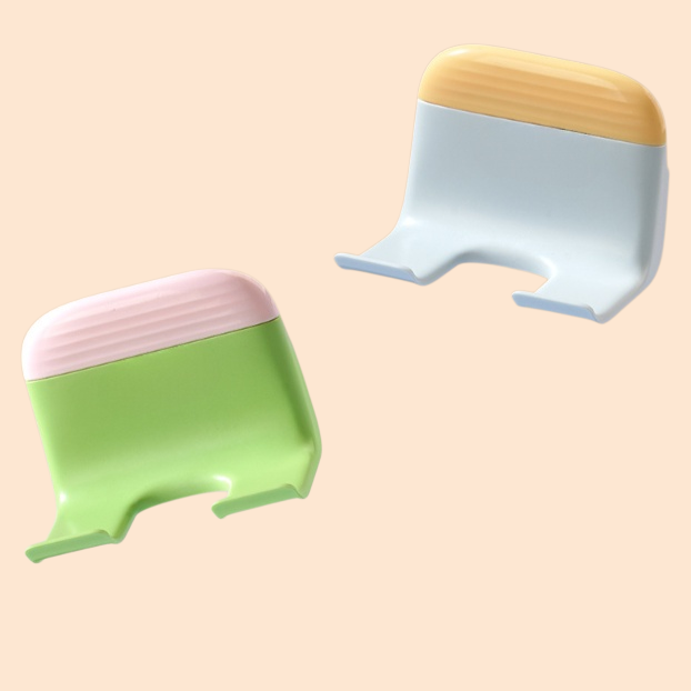 2-in-1 Hair Dryer Holder with Built-in Squeegee