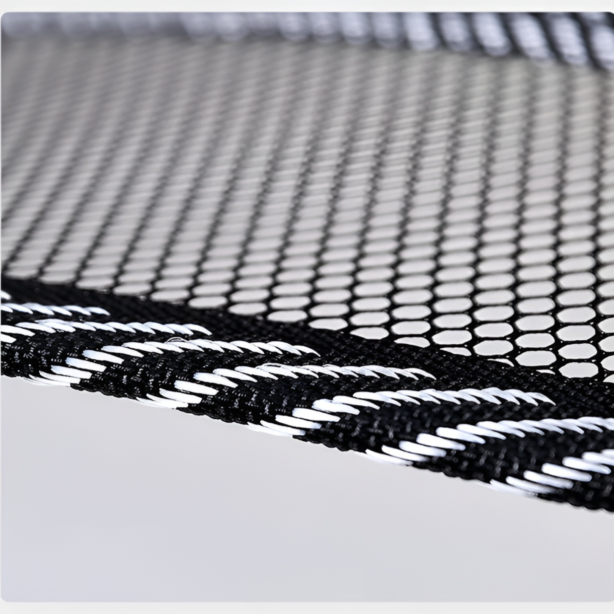 Ventilated back support pad