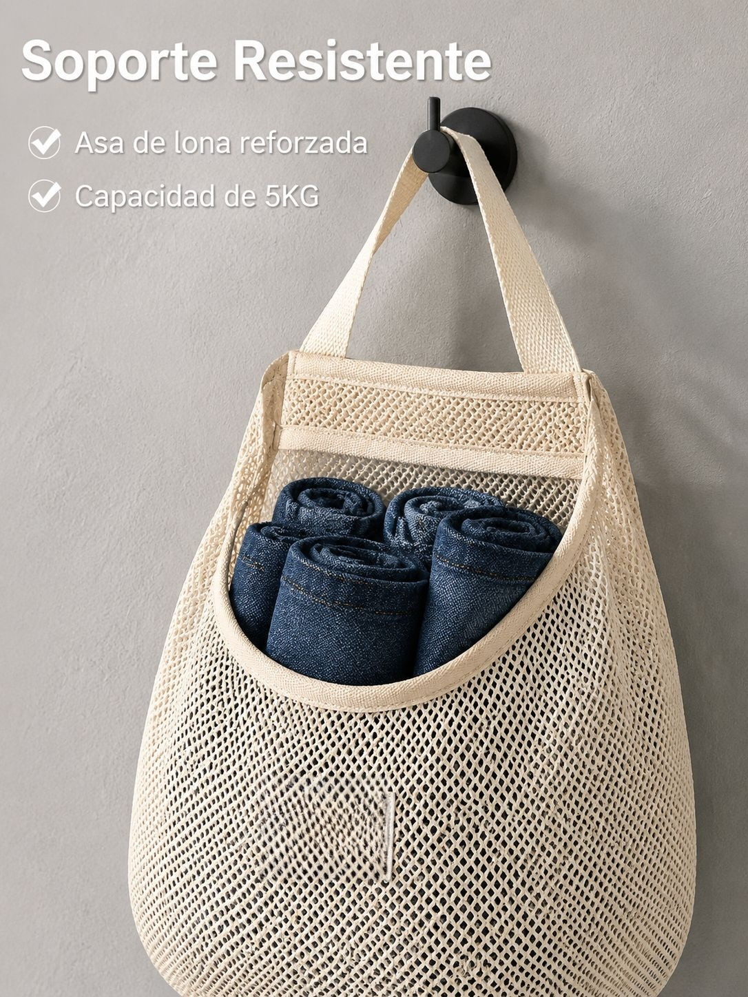 Bolsa colgante de almacenamiento para calcetines estilo japonés
