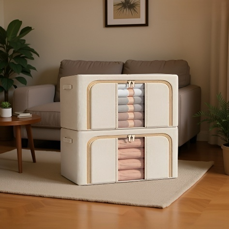 공간 활용이 뛰어난 대용량 보관함