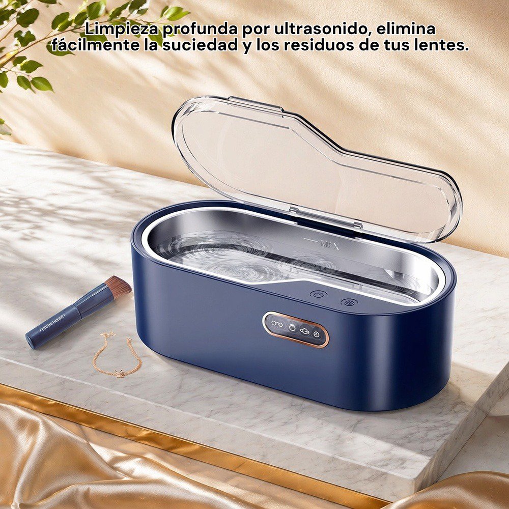Limpiador ultrasónico para lentes de contacto