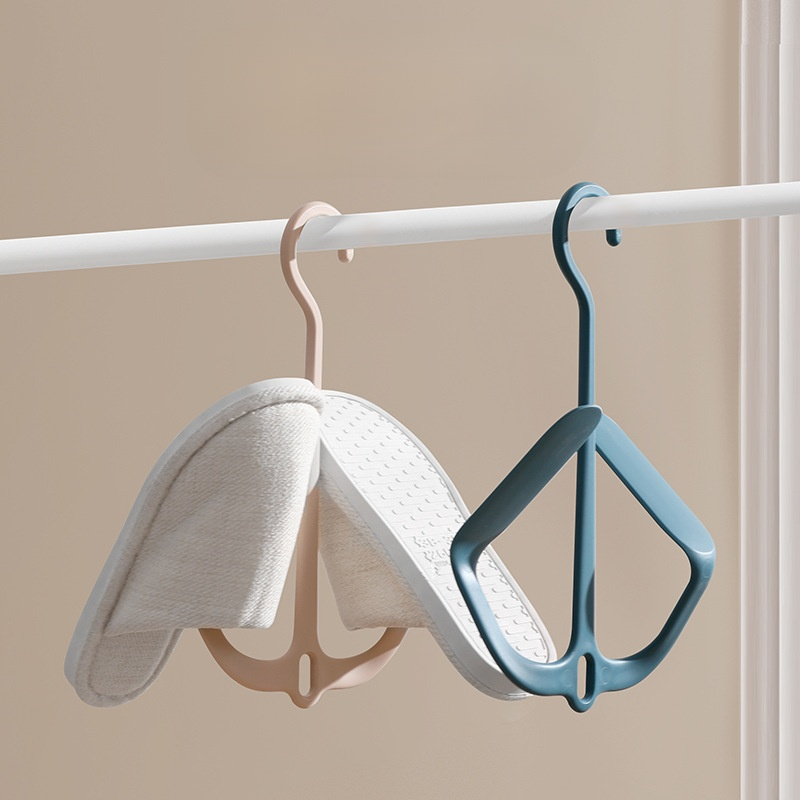 Household Quick-Dry Double Hook Shoe Rack