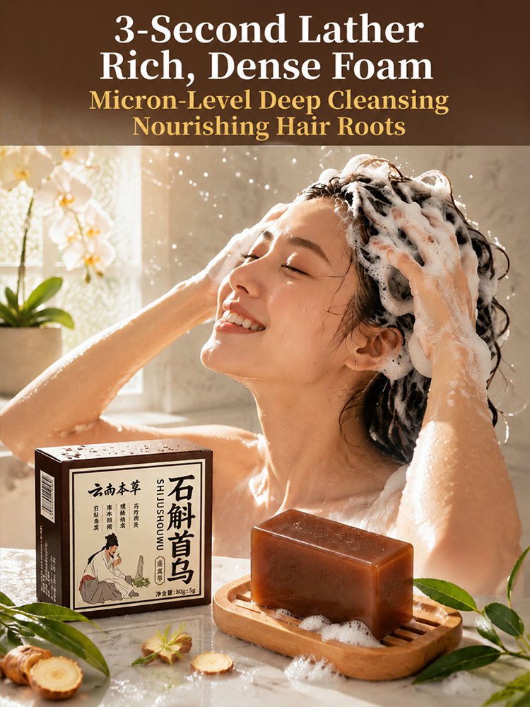 Dendrobium & Polygonum Nourishing Shampoo Bar