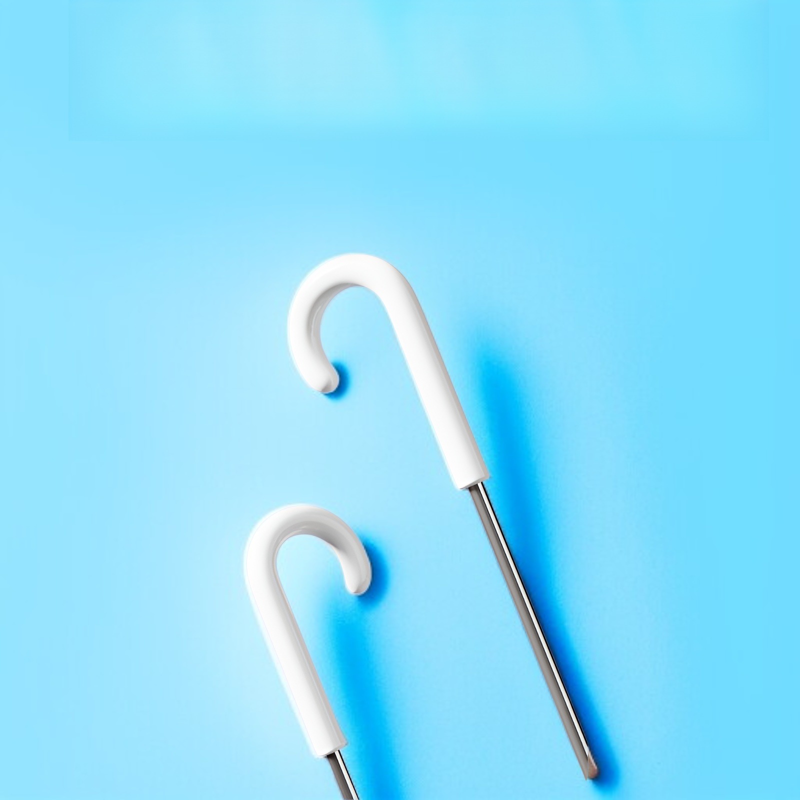 超軽量子供用透明傘・男の子女の子小学生向け安全ロングハンドル