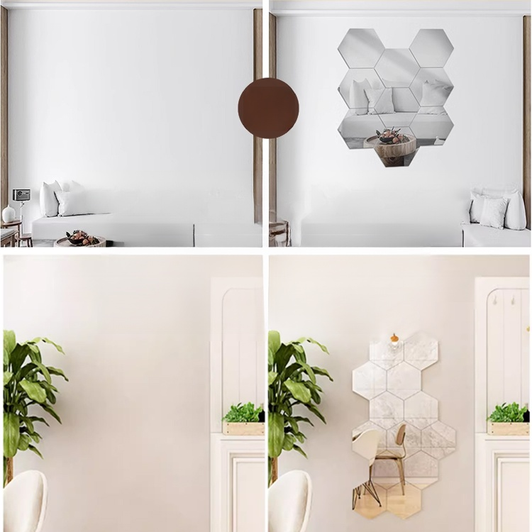 Artistic Acrylic Mirror Wall Stickers