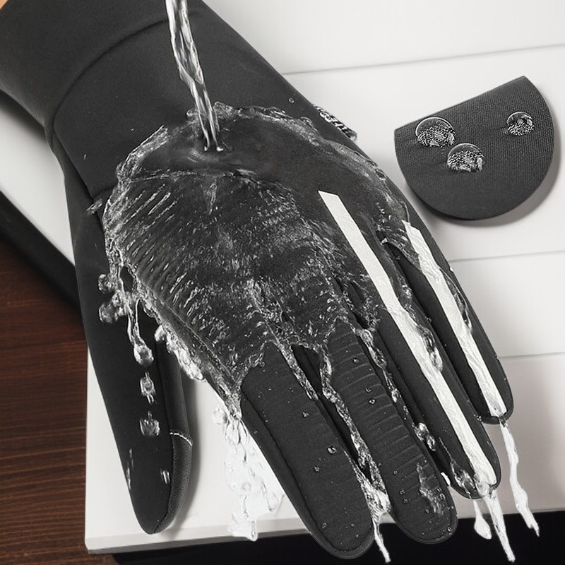Herren Touchscreen-Handschuhe, wasserdicht und winddicht