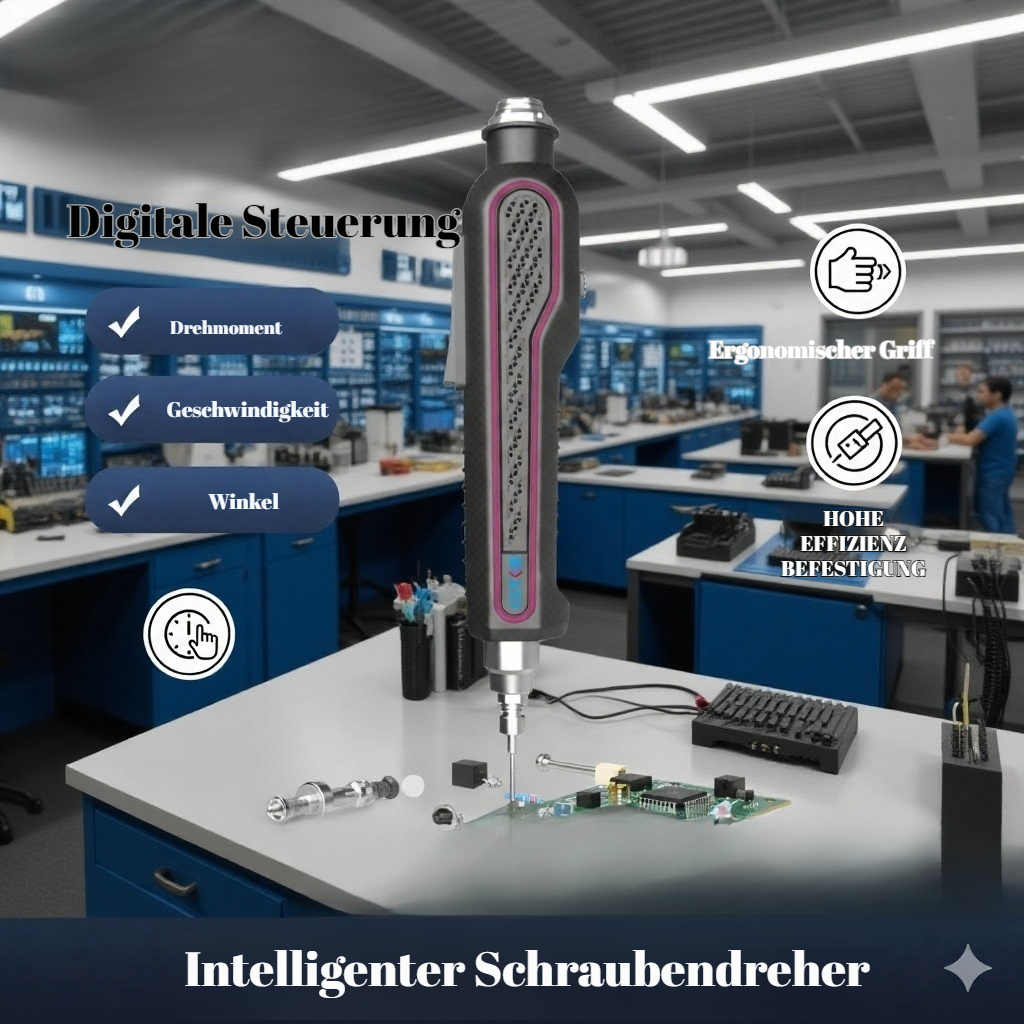 Aierte DC15W Intelligenter Elektroschrauber mit elektronischer Servomotorsteuerung