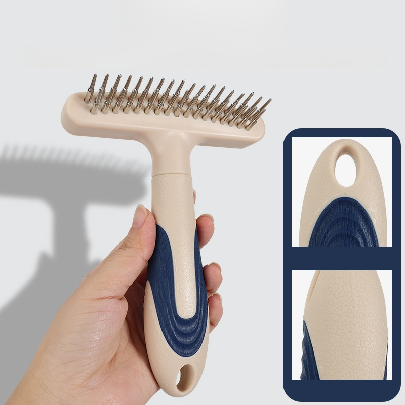 Pet Comb Dog Cat Thinning Hair Remover Dematting Rake Beauty Tool