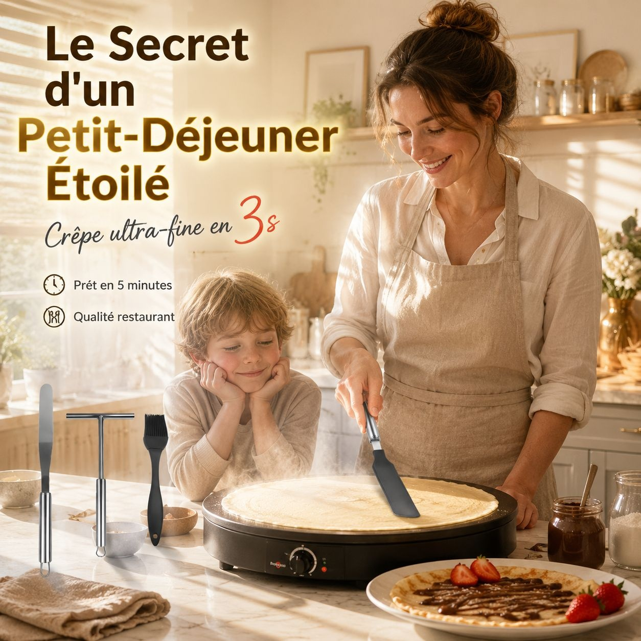 Spatule pour crêpes
