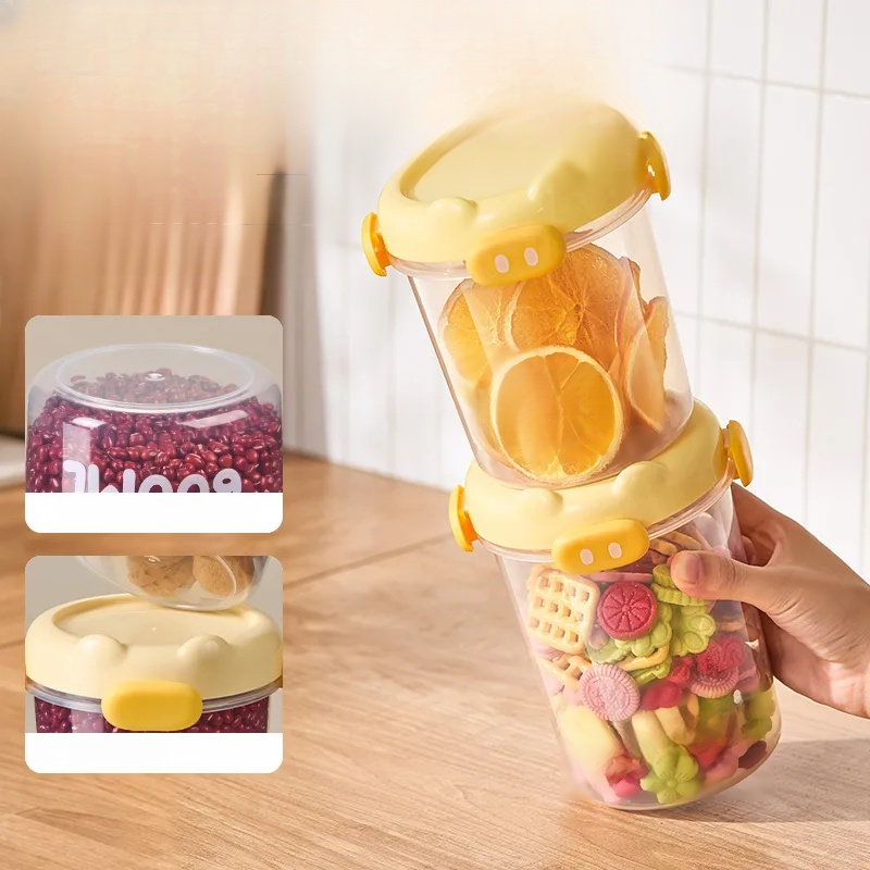 かわいいブタ型密封ストレージボックス