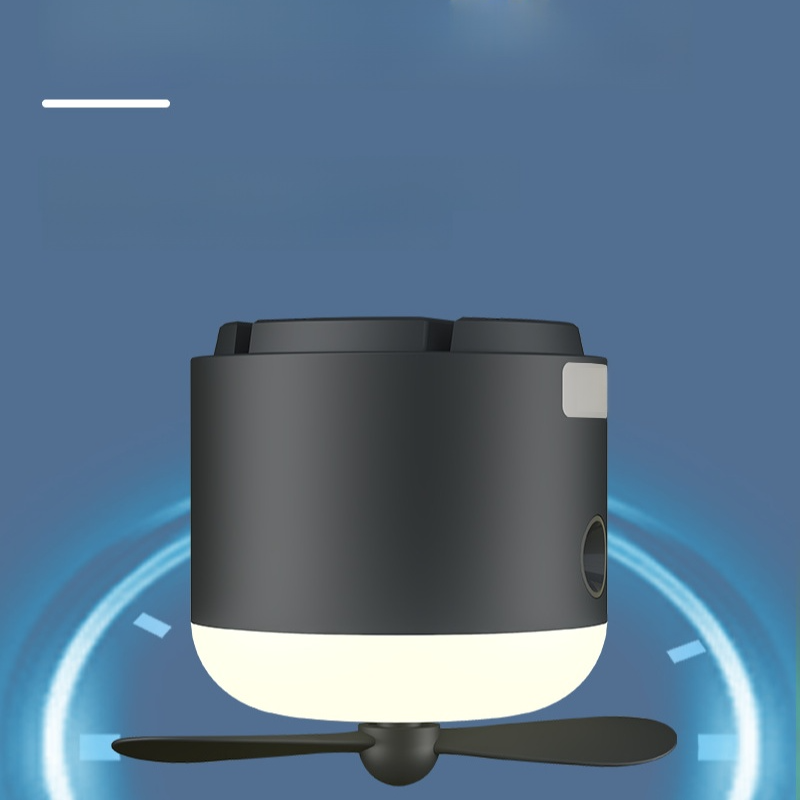 Outdoor Tent Lamp with Fan and Mosquito Repellent