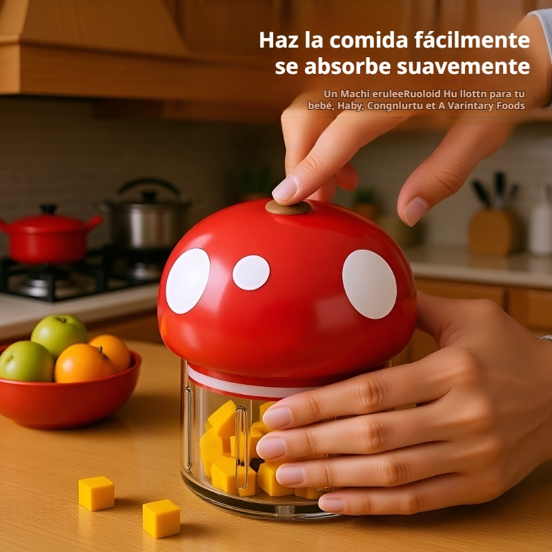 Picadora de ajo eléctrica inalámbrica