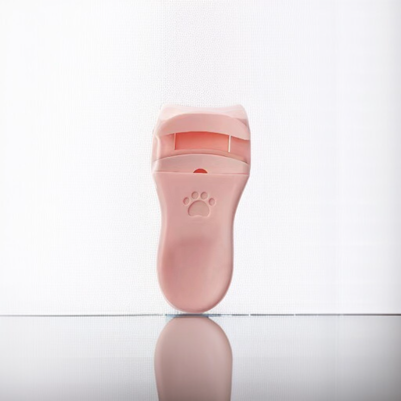 휴대용 고양이 발 모양 속눈썹 고데기