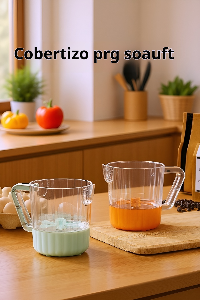 Batidor manual mezclando huevos en vaso de pico de águila