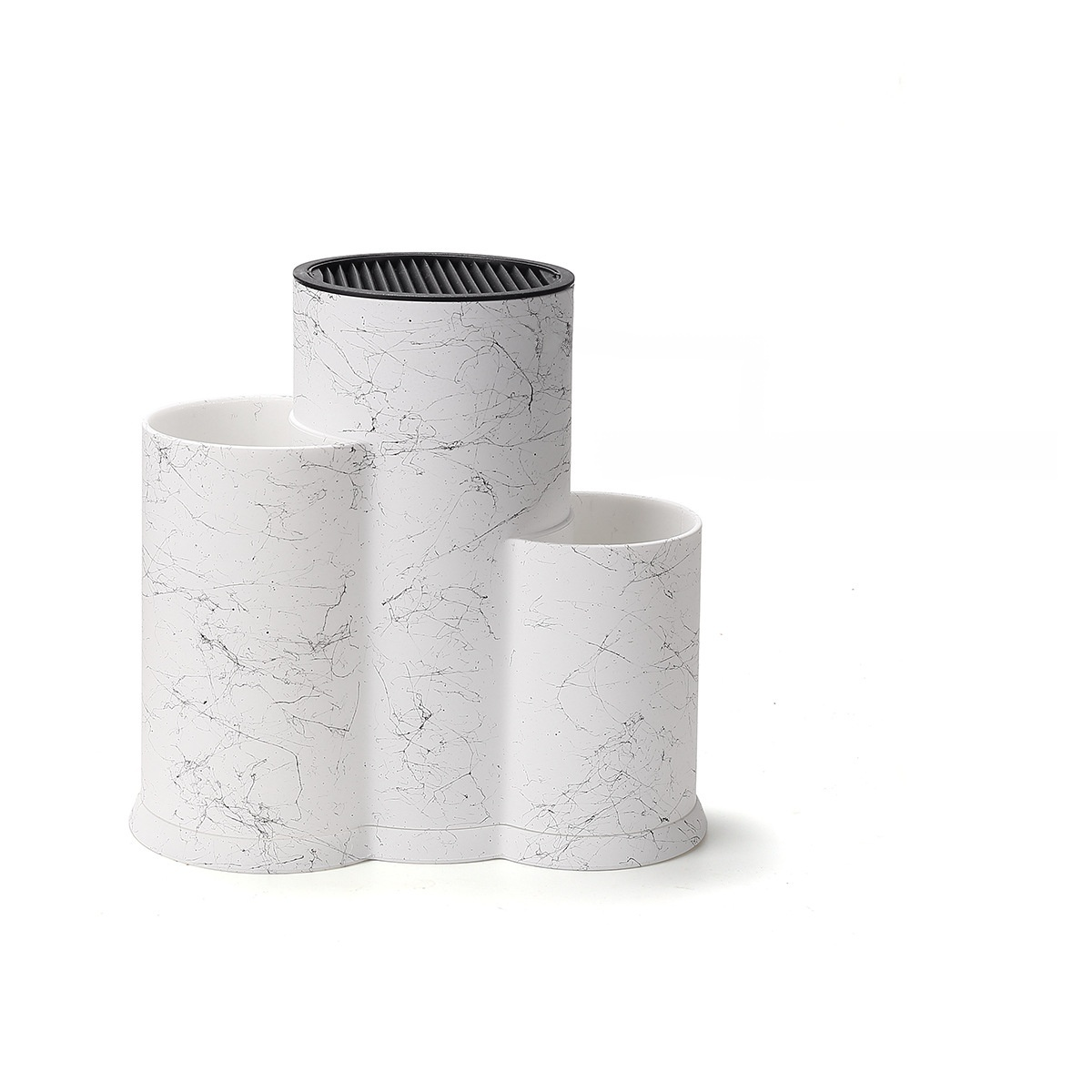 Anti-slip rubber plastic knife holder