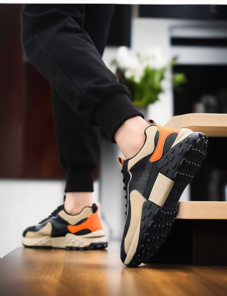 男士運動鞋增高效果展示