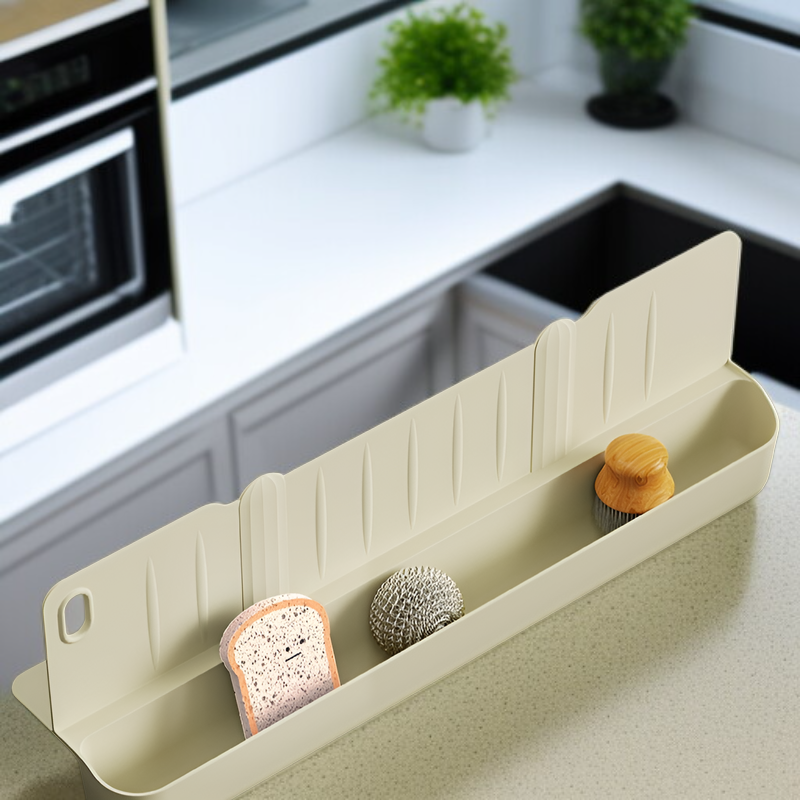 シンク縁用防水ストッパー 家庭用蛇口防水スプラッシュガード バスシンク防水バリア