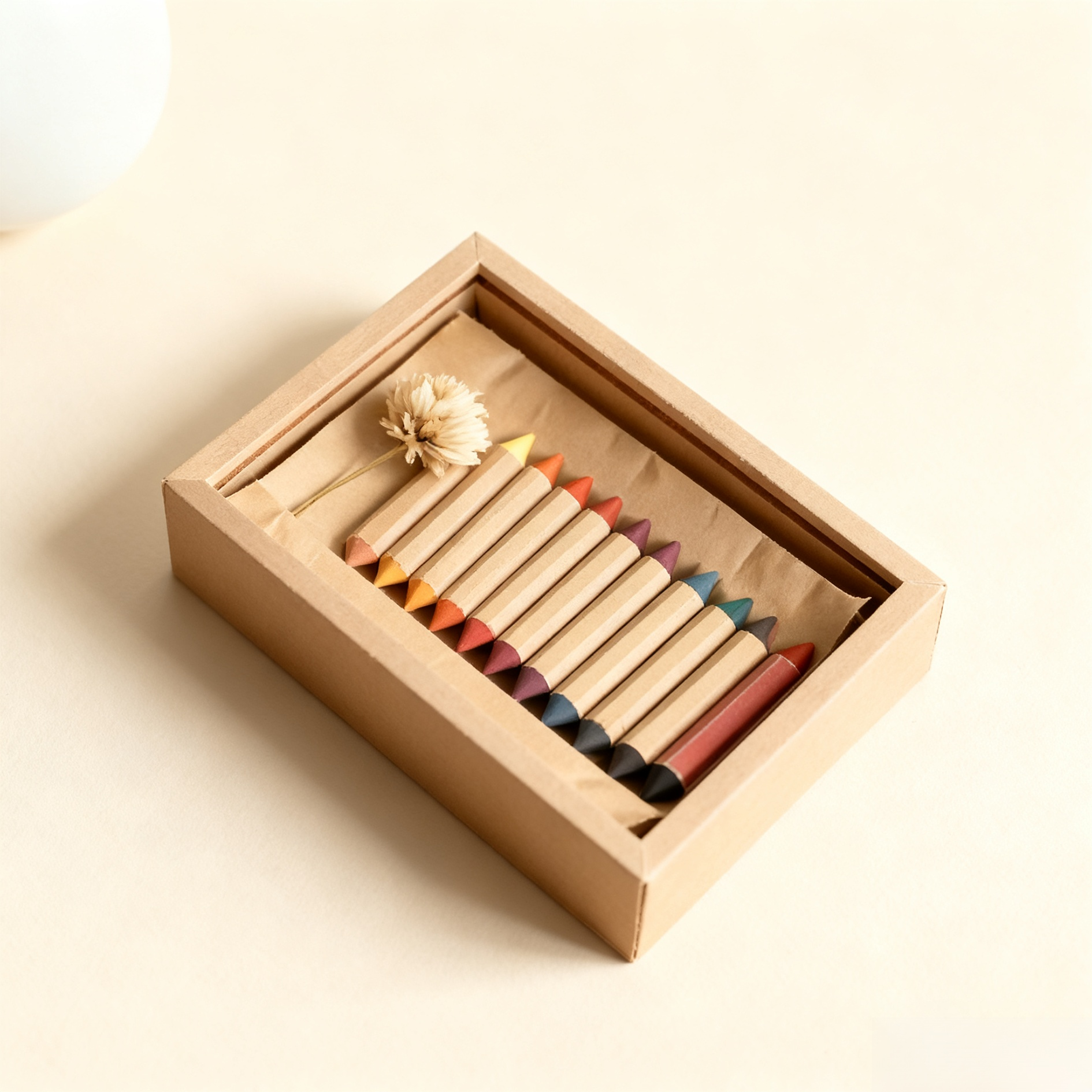 安全なキッズクレヨン 2個パック