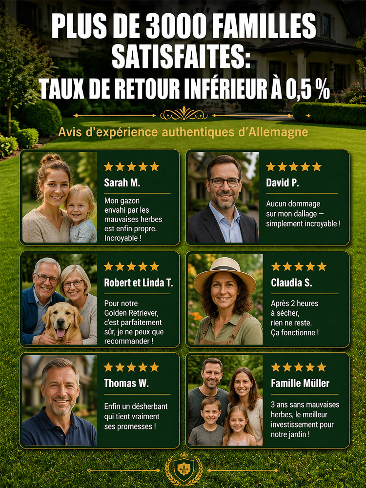 Désherbant Formule Puissante de Qualité Professionnelle