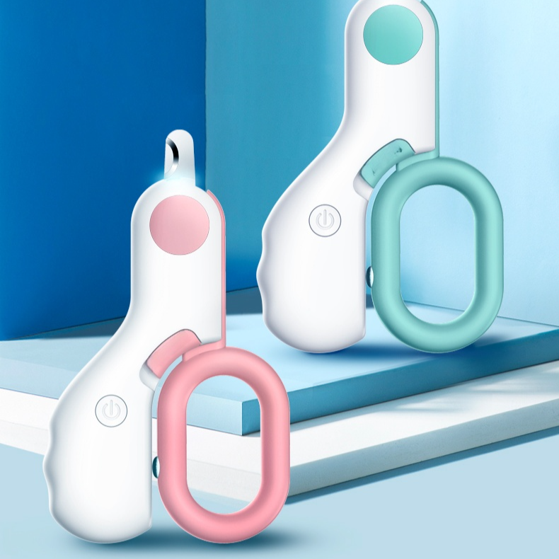 Cat nail clippers with light