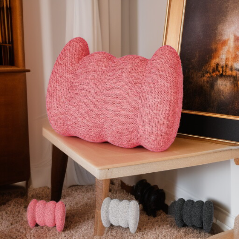 허리 지지 메모리폼 쿠션 차량 및 사무실용 허리 보호