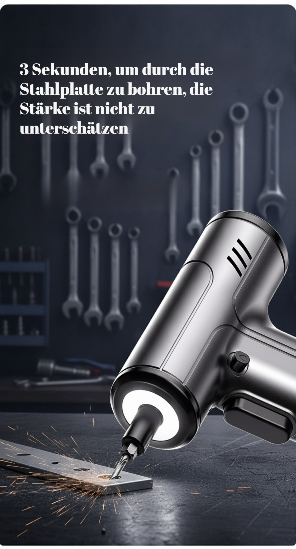 Handliches Bohrerset für präzises Arbeiten zu Hause