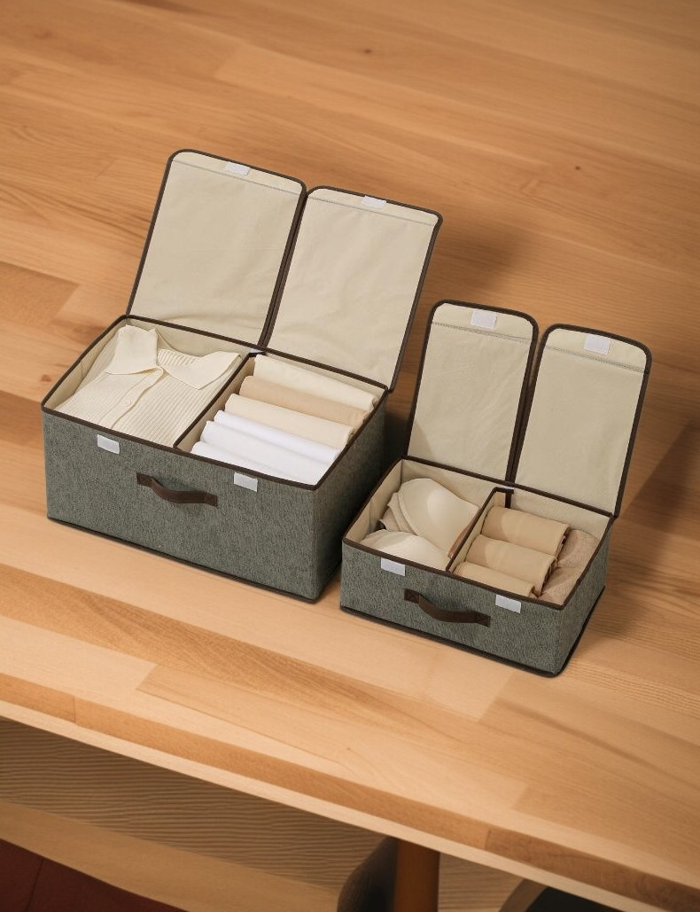 家用收納箱細節特寫