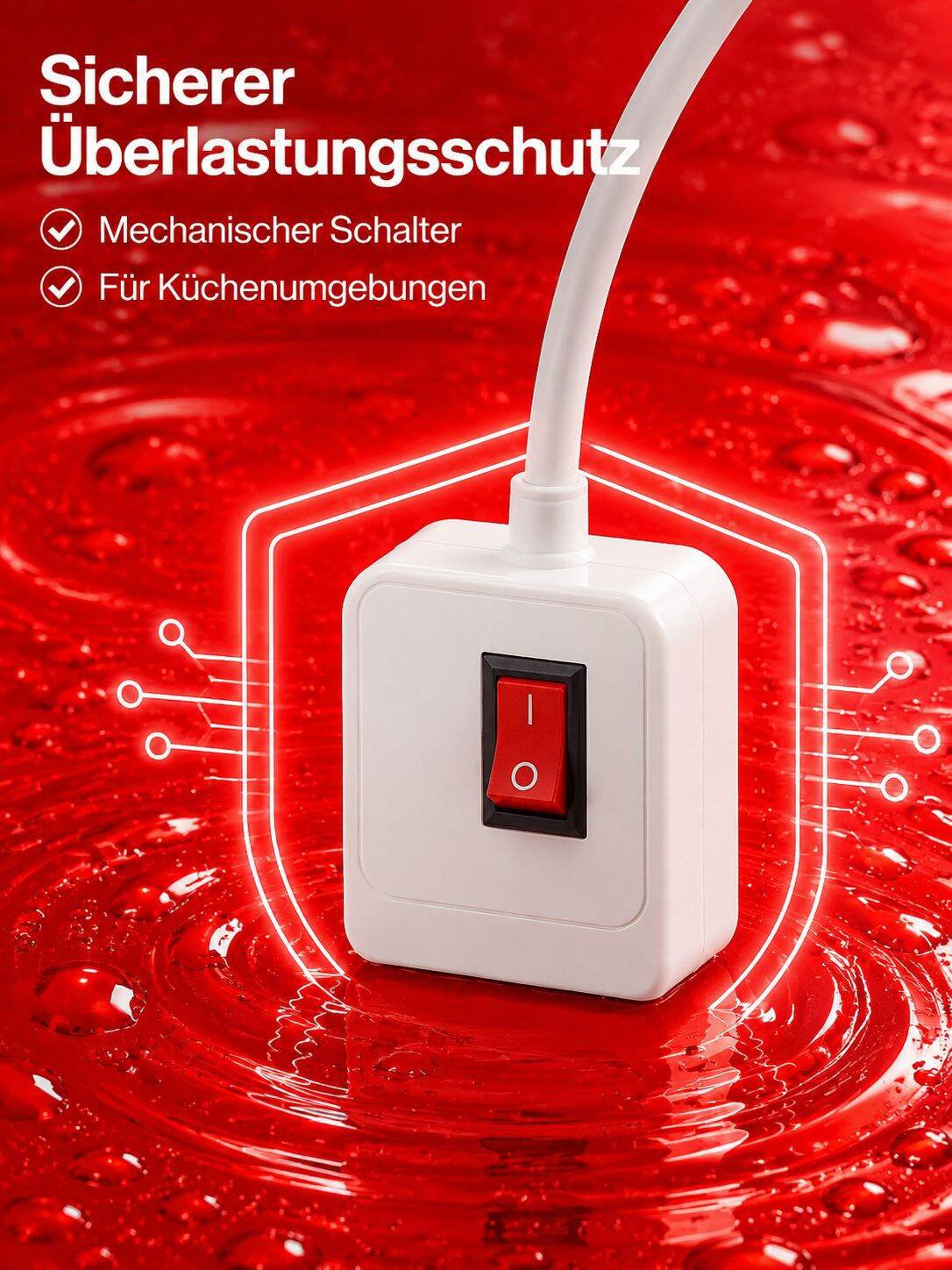 Leiser Betrieb des Ventilators im Schlafzimmer