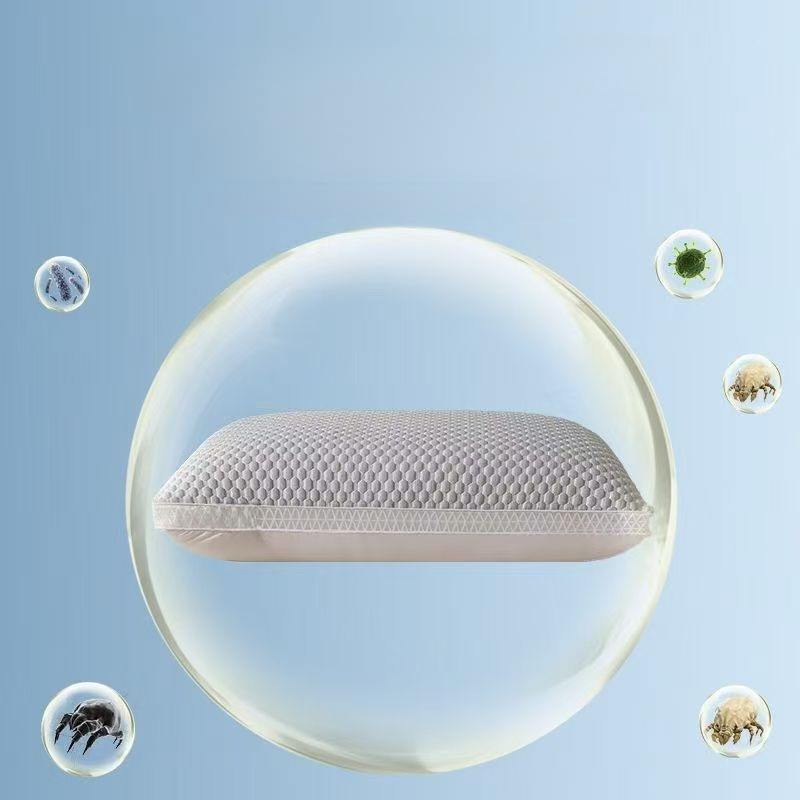 여름용 쿨 통기성 경추 베개