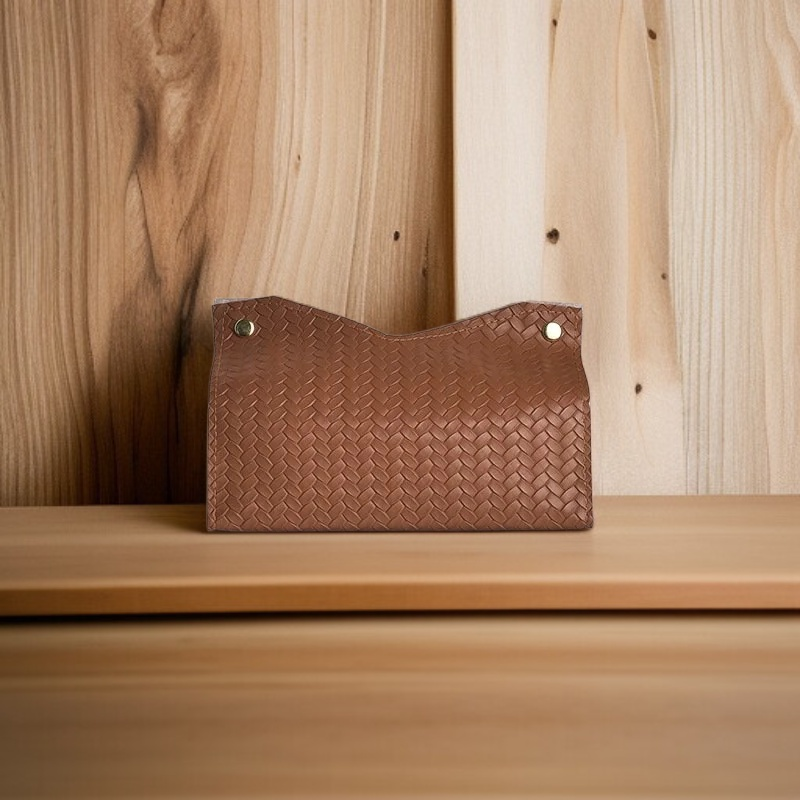 オフィス用レザーティッシュケース