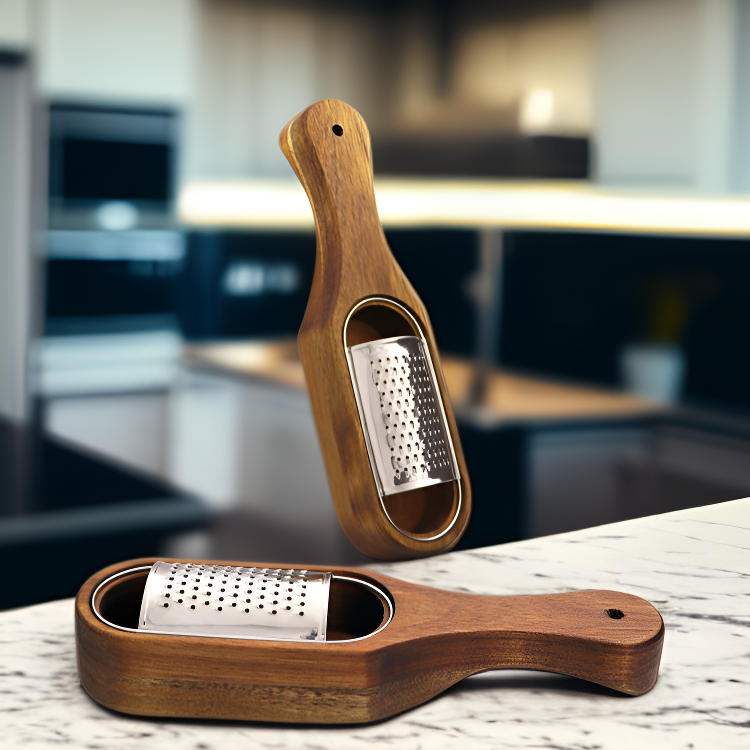 Rallador de queso de acero inoxidable