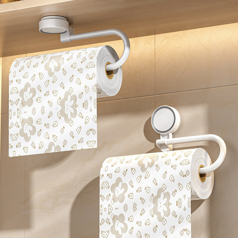  주방용 흡착식 휴지걸이