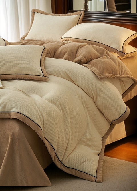 Thick warm quilt for cozy winter nights