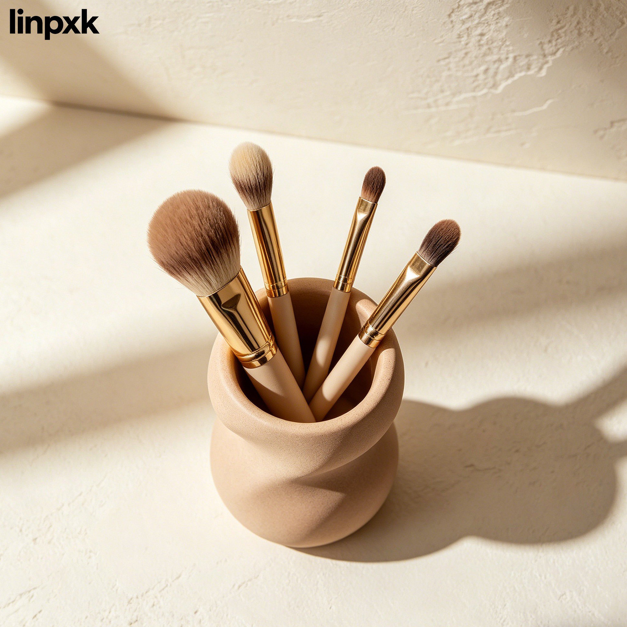 メイクブラシ収納ケース（4個）