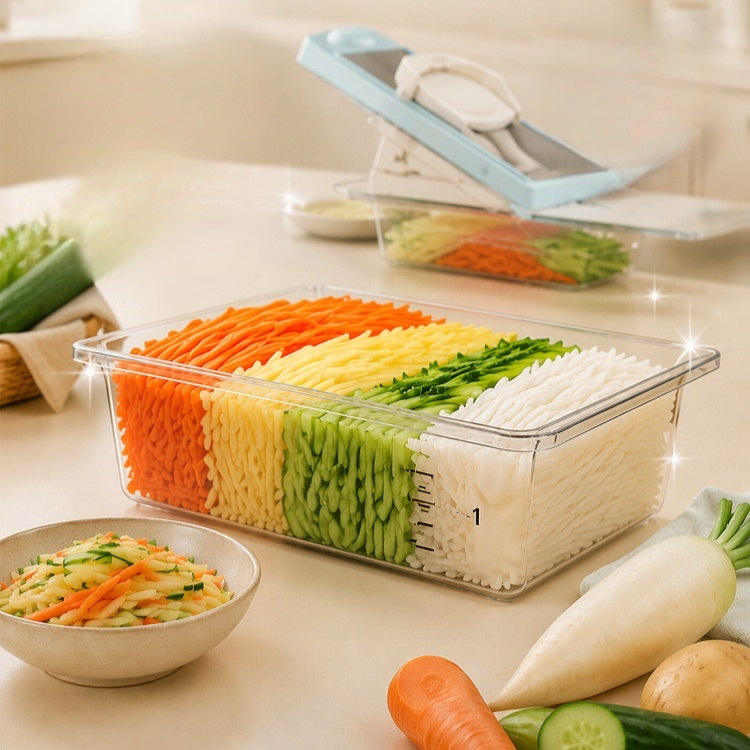 レストランや食堂向けの多機能野菜カッター／シュレッダー／ピクルス製造機