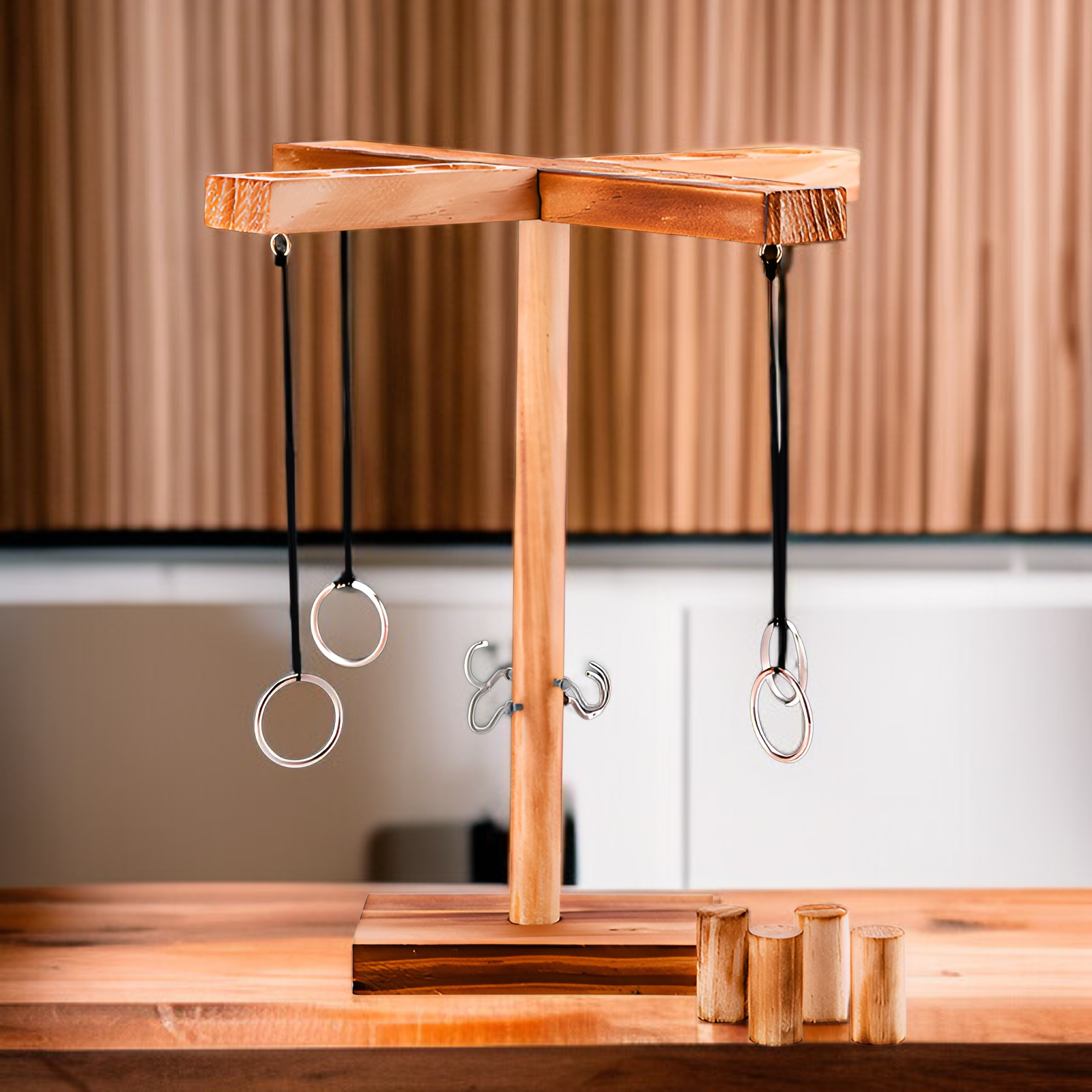 Holz-Wurfspiel für Kinder