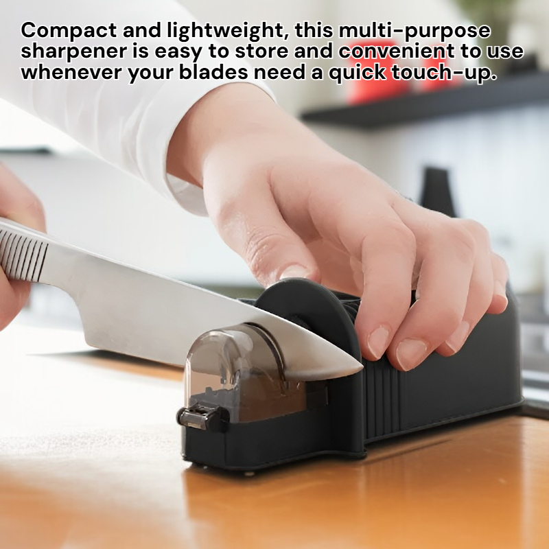 Manual Kitchen Knife Sharpener, Suitable for Knives and Scissors