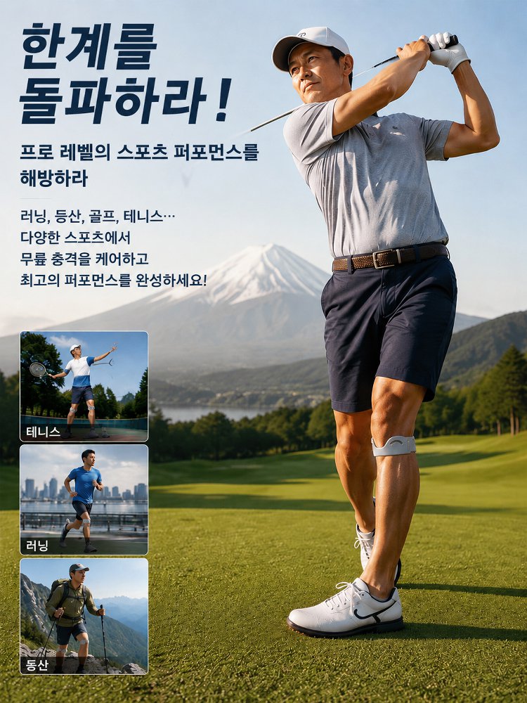 무중력·생체 모방 외골격 슬개골 밴드