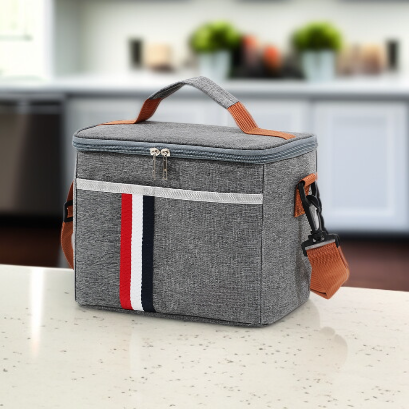 크로스바디 보온 도시락 가방