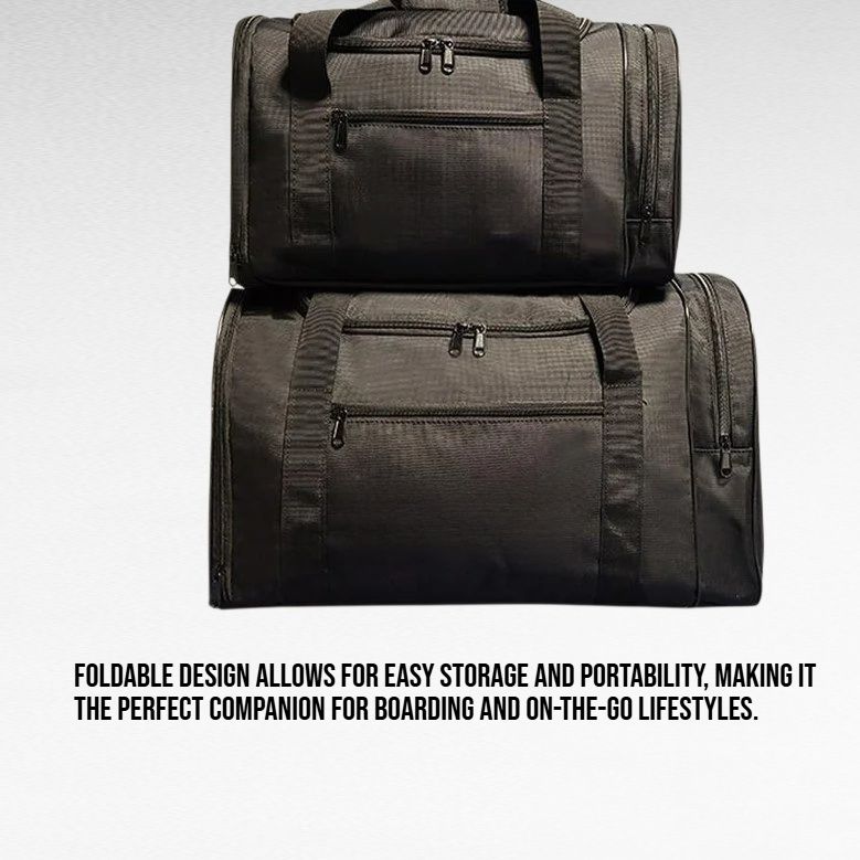 Foldable Waterproof Travel Bag for Women – Boarding, Swimming, and Sports