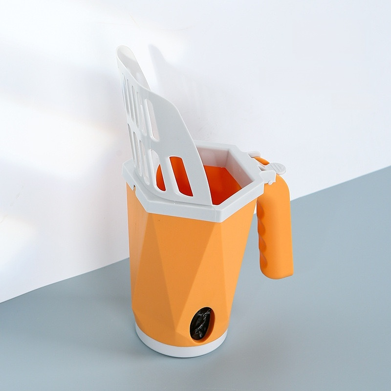 Cat Litter Bag with Scoop Set