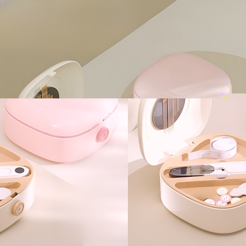 Portable Magnetic Sewing Box Set